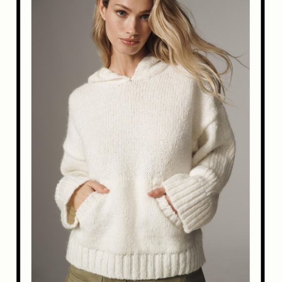 Brand New Pilcro Hooded Sweater - Picture 2 of 5